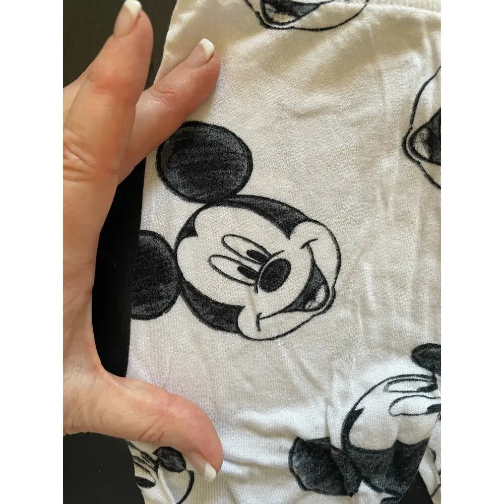 DISNEY JUNIORS Toddler 2pc Sketchy Mickey Mouse Viscose Pajama Set - 18 Months